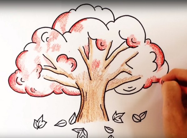 การวาดภาพบนแนวคิด "ฤดูใบไม้ร่วง": การประชุมเชิงปฏิบัติการดินสอและสีสำหรับโรงเรียนอนุบาลและโรงเรียนชั้นเรียน 1-5