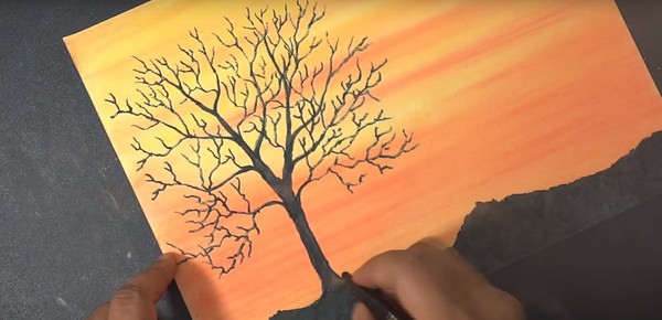 การวาดภาพบนแนวคิด "ฤดูใบไม้ร่วง": การประชุมเชิงปฏิบัติการดินสอและสีสำหรับโรงเรียนอนุบาลและโรงเรียนชั้นเรียน 1-5