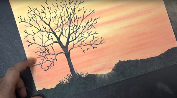 การวาดภาพบนแนวคิด "ฤดูใบไม้ร่วง": การประชุมเชิงปฏิบัติการดินสอและสีสำหรับโรงเรียนอนุบาลและโรงเรียนชั้นเรียน 1-5