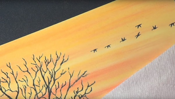 การวาดภาพบนแนวคิด "ฤดูใบไม้ร่วง": การประชุมเชิงปฏิบัติการดินสอและสีสำหรับโรงเรียนอนุบาลและโรงเรียนชั้นเรียน 1-5