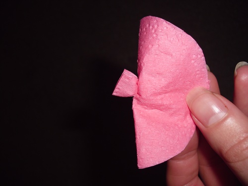 คาร์เนชั่นกระดาษสีด้วยมือของตัวเองในวันที่ 9 พฤษภาคม