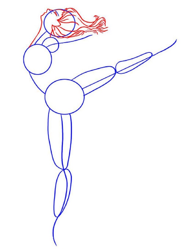 วิธีการวาดนักบัลเล่ต์ได้อย่างง่ายดายและเพียง