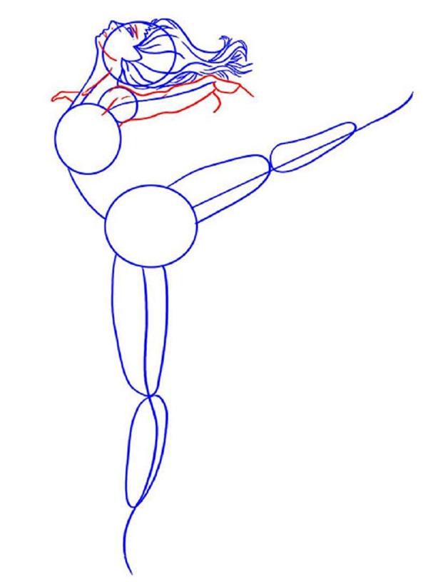 วิธีการวาดนักบัลเล่ต์ได้อย่างง่ายดายและเพียง