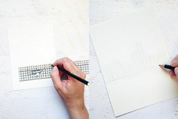 วิธีการวาดช่องว่าง