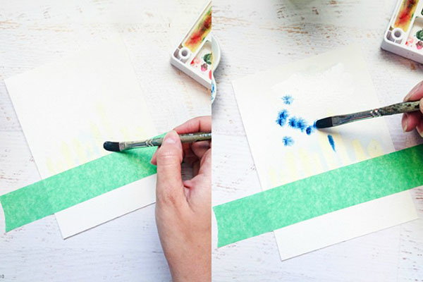 วิธีการวาดช่องว่าง