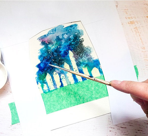 วิธีการวาดช่องว่าง