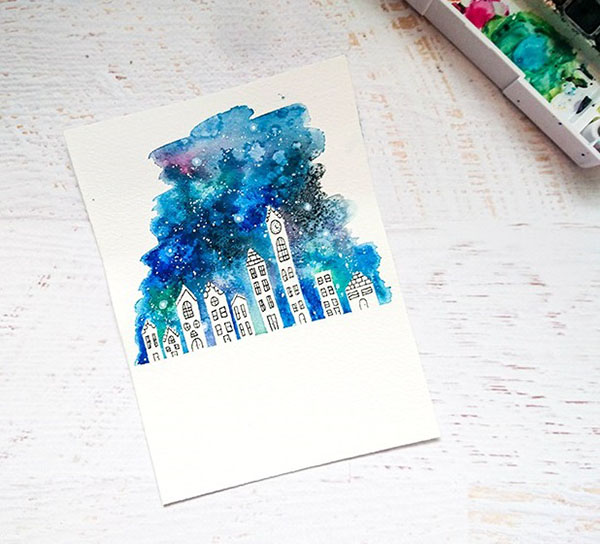 วิธีการวาดช่องว่าง