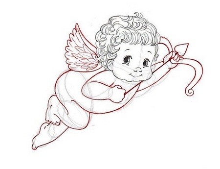 วิธีการวาดกามเทพ