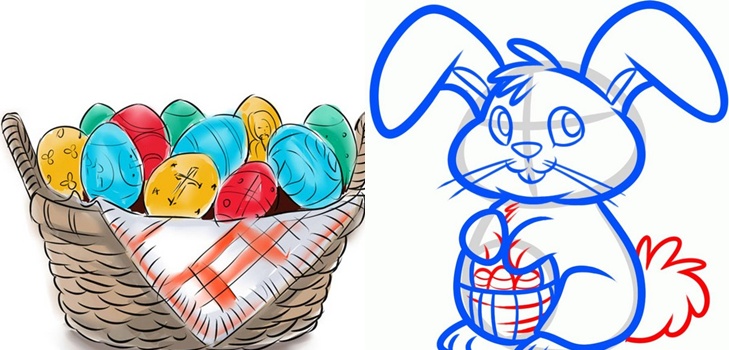 วิธีการวาดอีสเตอร์ - ชั้นเรียนขั้นตอนโดยขั้นตอนการวาดรูปแบบอีสเตอร์ (มีภาพ)