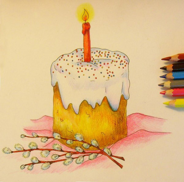 วิธีการวาดอีสเตอร์ - ชั้นเรียนขั้นตอนโดยขั้นตอนการวาดรูปแบบอีสเตอร์ (มีภาพ)