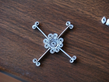 Quilling ของเล่นคริสต์มาส