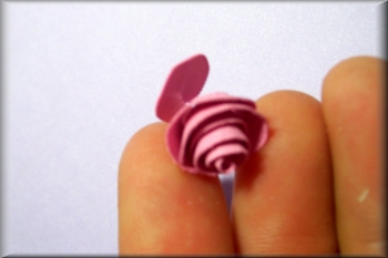 quilling ของดอกกุหลาบ 