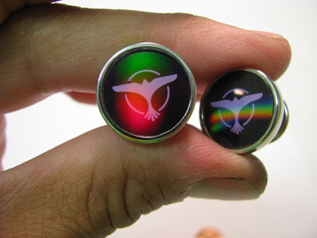 Cufflinks จากซีดีรอมเก่า