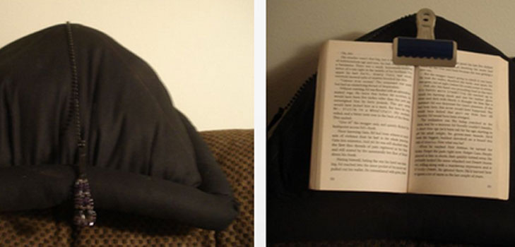  หมอนยืนสำหรับหนังสือ