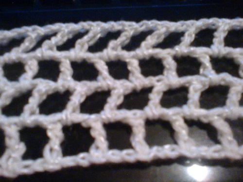 ผ้าปูโต๊ะ Openwork โครเชต์