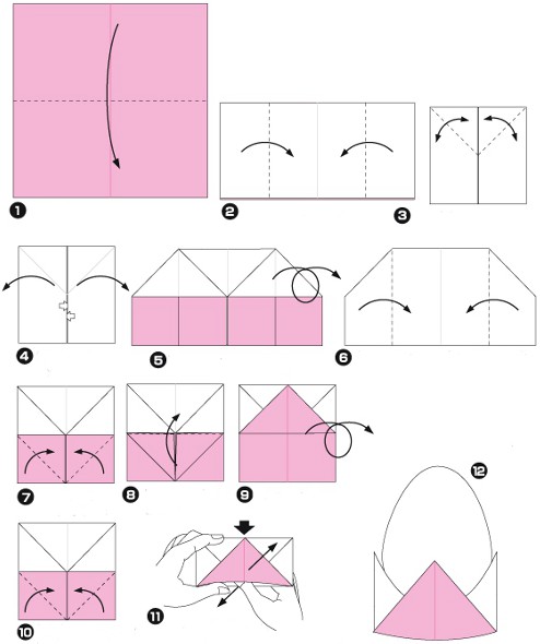 Origami อีสเตอร์