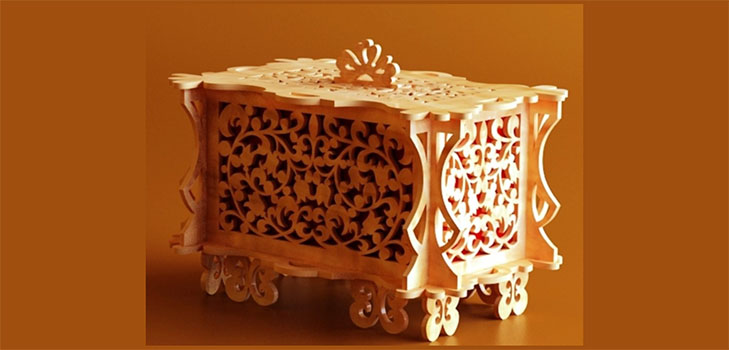 ด้าย (openwork) และกระดาษรองลาย