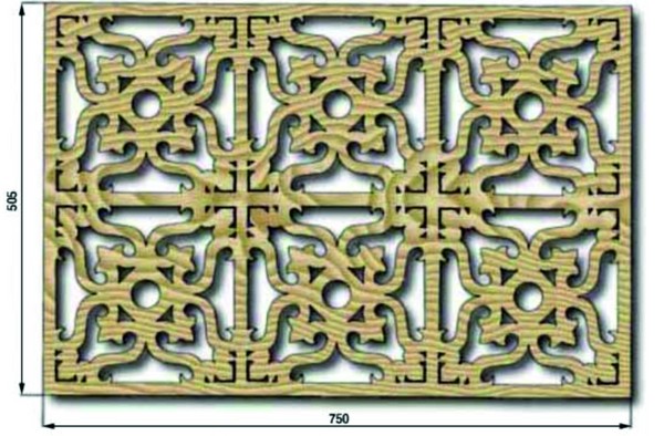 ด้าย (openwork) และกระดาษรองลาย