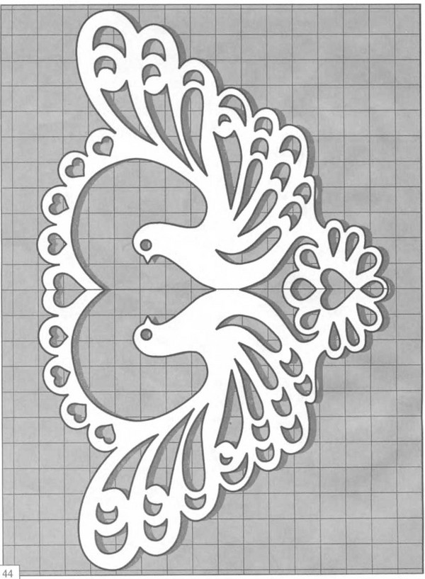 ด้าย (openwork) และกระดาษรองลาย