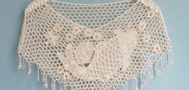 เสื้อฤดูร้อน Openwork "โรแมนติกของฤดูร้อน" ด้วยเข็มถัก