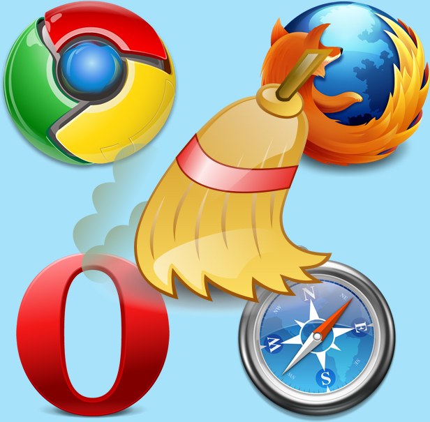 วิธีทำความสะอาดแคชในเบราเซอร์ (Opera, Mozilla Firefox, Google Chrome, Internet Explorer)