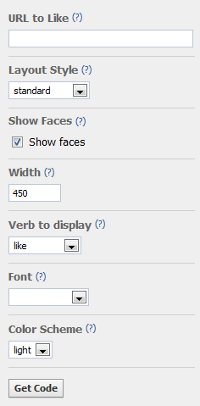 ฉันจะเพิ่มปุ่มได้อย่างไรฉันชอบ Facebook