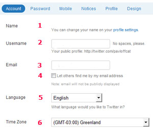 วิธีใช้ Twitter
