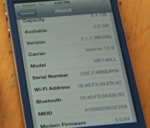 วิธีค้นหา IMEI
