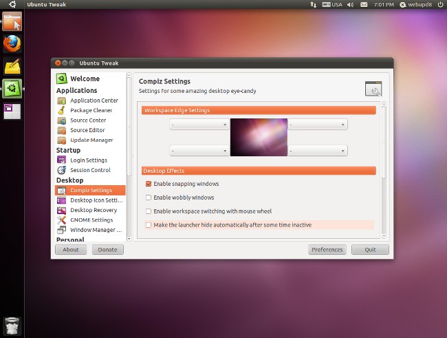 Ubuntu Tweak: Tweaker สำหรับ Ubuntu