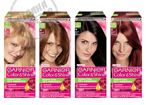 สี Garnier Shine