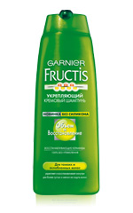 ปริมาณ Garnier Fructis และการกู้คืน