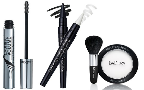 Black & White: คอลเลกชันของแต่งหน้า Isadora ลักษณะ Monochrome