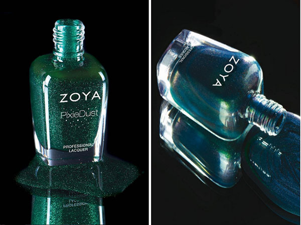 Glitter ของอัญมณีในการเก็บรวบรวมเทศกาลของวาร์นิช Zoya Enchanted 2016-2017