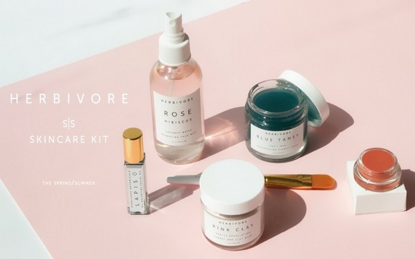 Ecolinia Herbivore Botanicals ชุดบำรุงผิว S / S สำหรับผิวบอบบาง