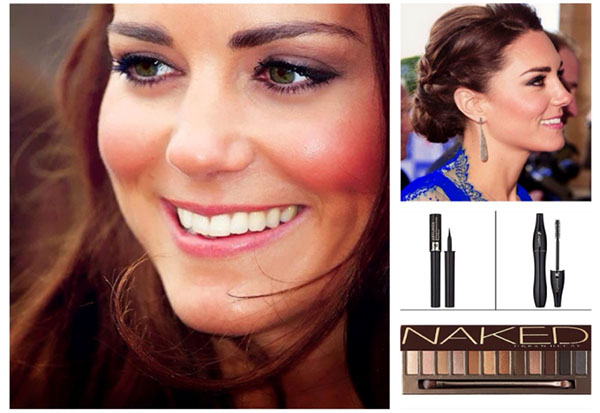 การแต่งหน้าตามธรรมชาติในรูปแบบของ Kate Middleton