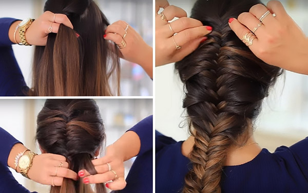 ถักเปียฝรั่งเศส: สามวิธีง่ายๆในการทอผ้าจากบล็อกเกอร์ความงาม