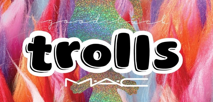 Glamorous Troll: คอลเลกชันตกแต่ง MAC Trolls โชคดี