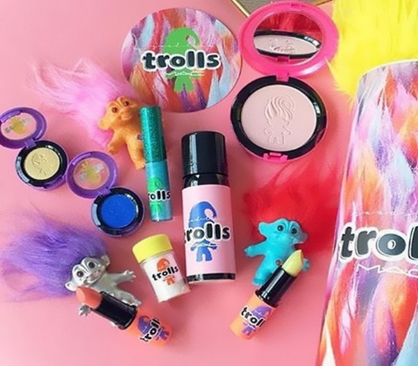 Glamorous Troll: คอลเลกชันตกแต่ง MAC Trolls โชคดี