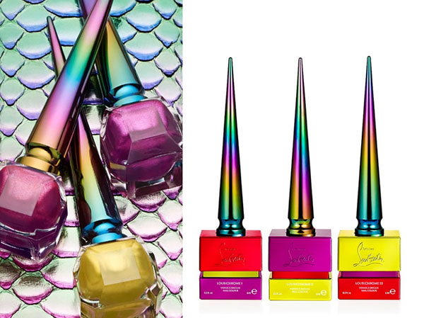 เงาโลหะและสายรุ้ง: คอลเลกชันของ varnishes Christian Louboutin Loubichrome