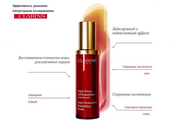 วงจรที่เหมาะ: เซรั่มสูตร Clarins Multi-Intensif