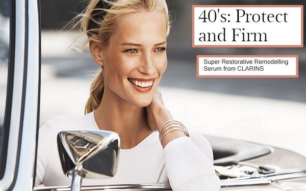 วงจรที่เหมาะ: เซรั่มสูตร Clarins Multi-Intensif