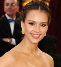 ใบหน้ารูปไข่: Jessica Alba ใบหน้ารูปไข่: Jessica Alba