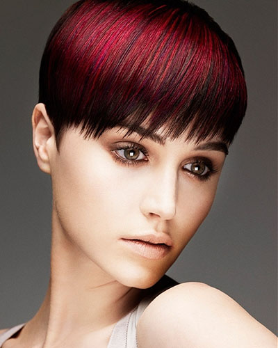 การระบายสีบนผมสีเข้ม