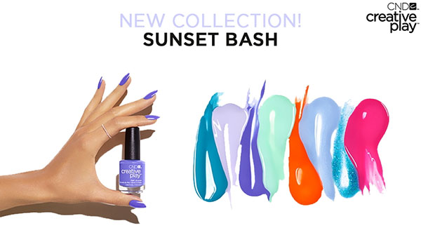 ระเบิดในช่วงฤดูร้อนจาก CND: varnishes Creative Play Sunset Bash