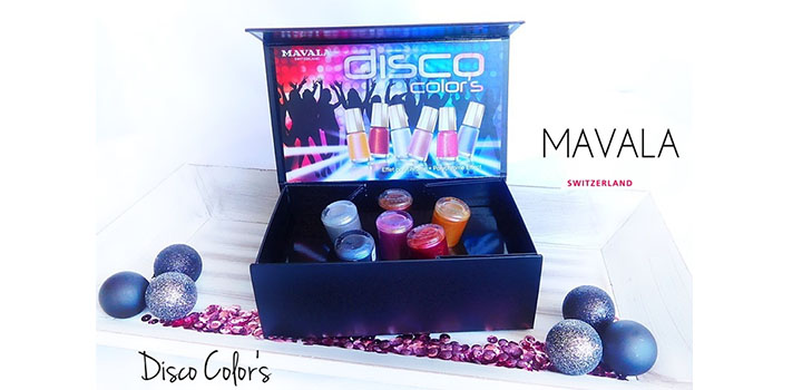 ความมหัศจรรย์ของวันหยุดในชุดของวาร์นิช Mavala Disco Color