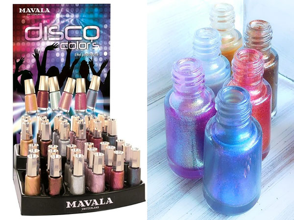 ความมหัศจรรย์ของวันหยุดในชุดของวาร์นิช Mavala Disco Color