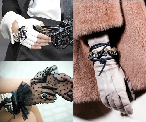 ถุงมือแฟชั่นช่วงฤดูใบไม้ผลิ - ฤดูร้อน 2013