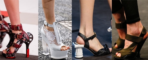 ไม่มีกฎ: sandals ทันสมัย 2014