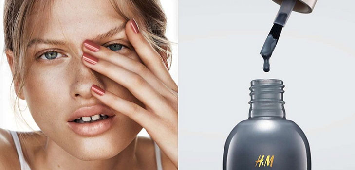 ดอกไม้ไฟในฤดูใบไม้ร่วง: ชุดของวาร์นิช H & M Beauty