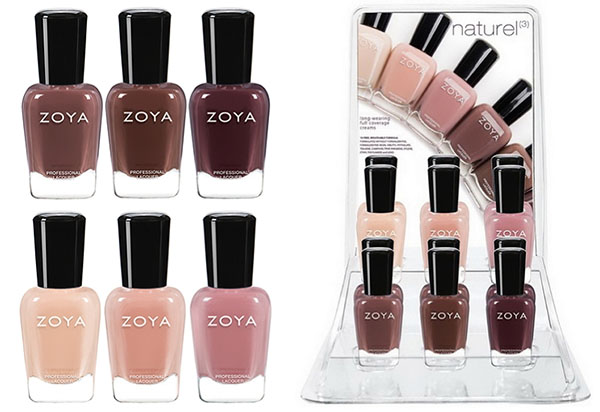 พาสเทลเล็บโดย Zoya: ชุดของวาร์นิช Naturel 3 ฤดูใบไม้ผลิ 2017